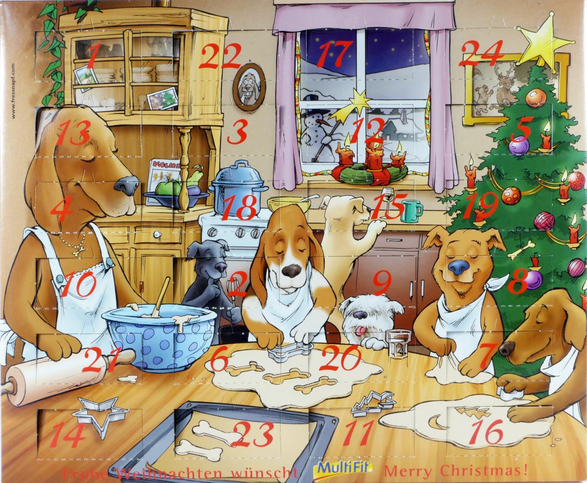 o.T. [Adventskalender für Tiere/Hunde]