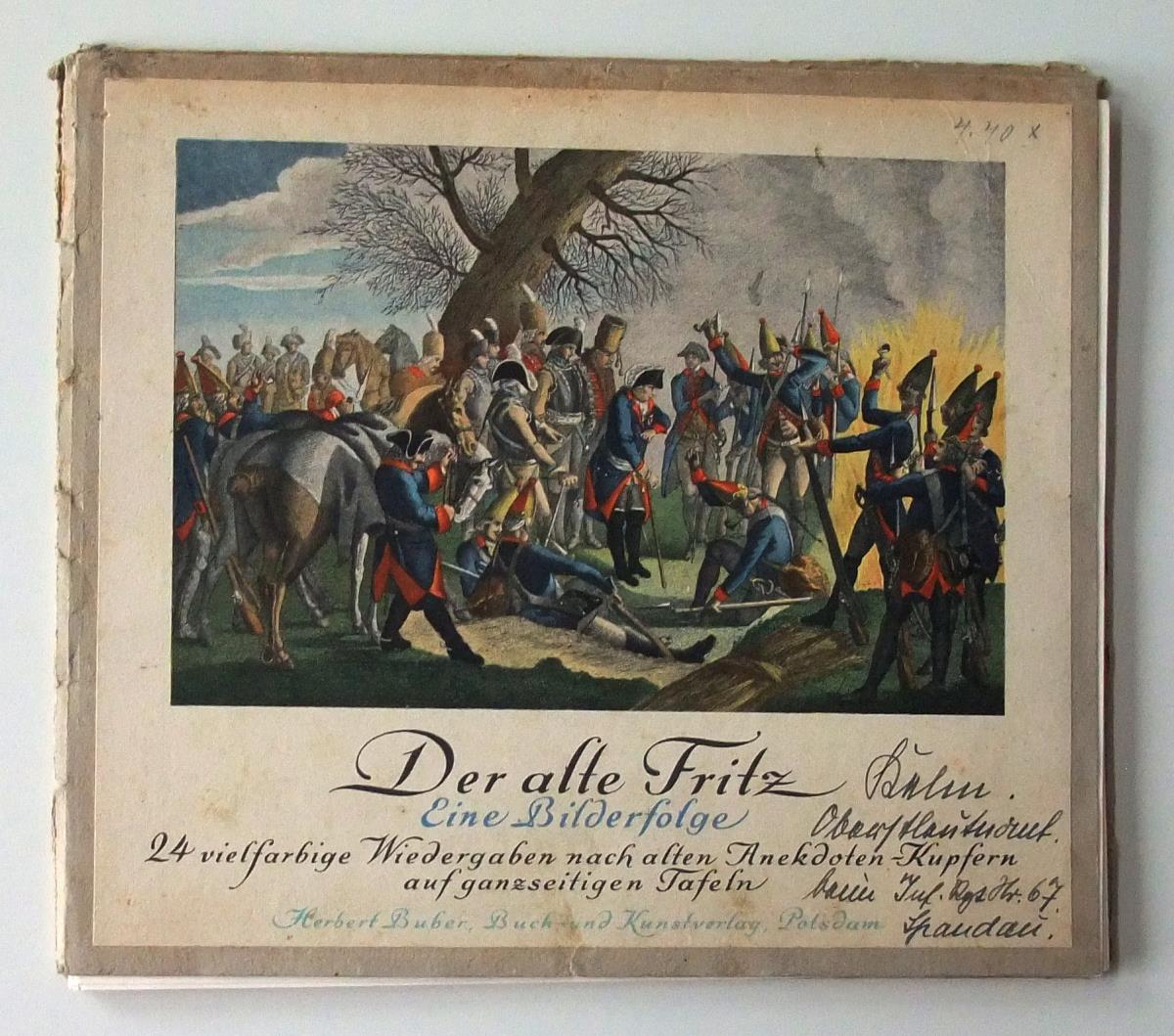 Der alte Fritz, Eine Bilderfolge