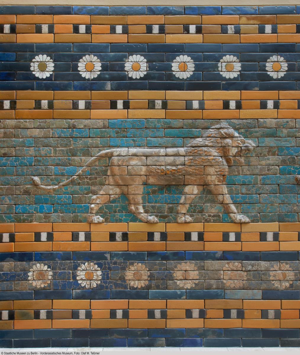 Schreitender Löwe von der Prozessionsstraße (Detail)