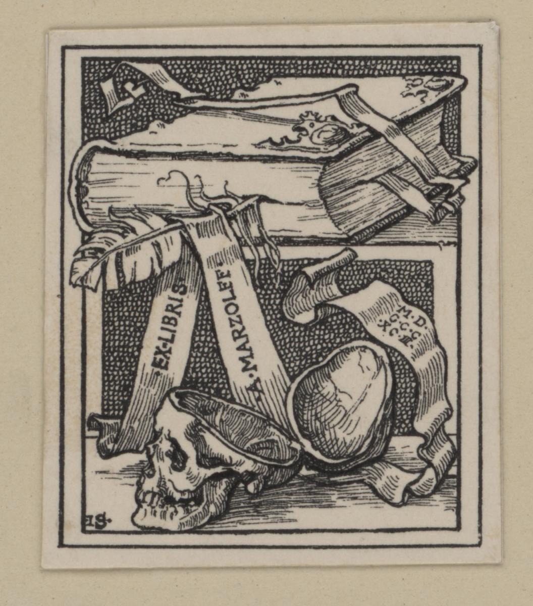 Ex libris A. Marzolff