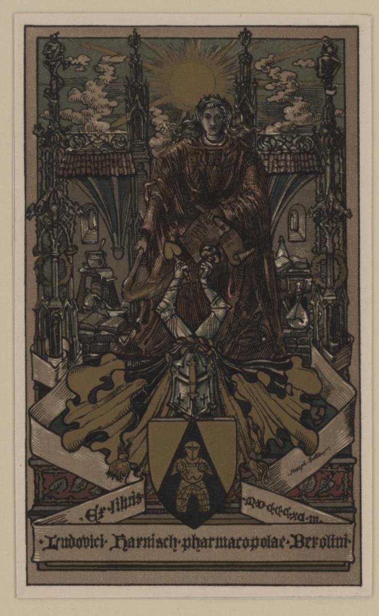 Ex libris Ludwig Harmisch