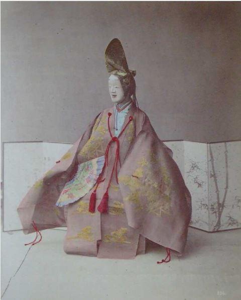 Schauspieler mit Maske, Nô Spiel