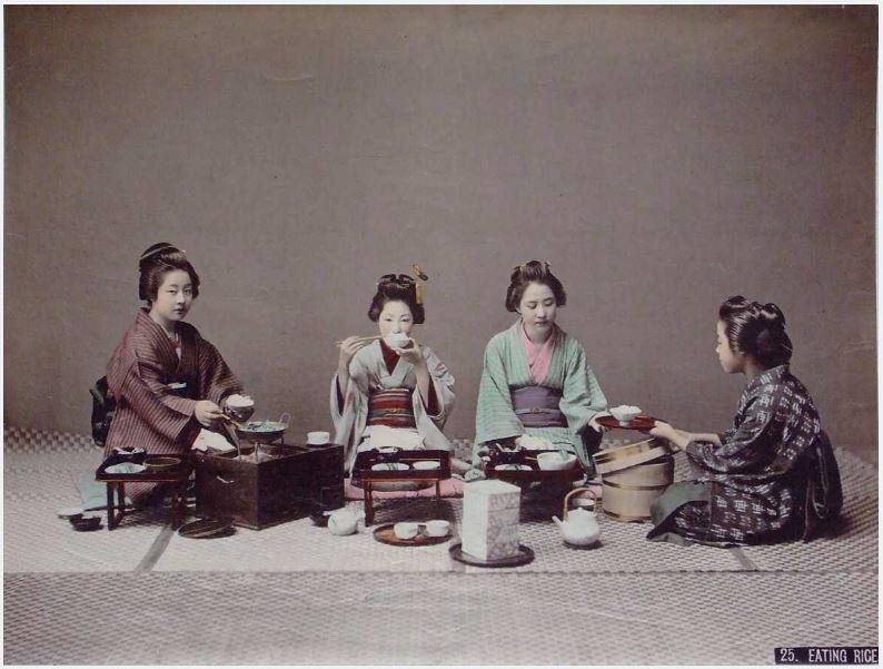 Eating Rice