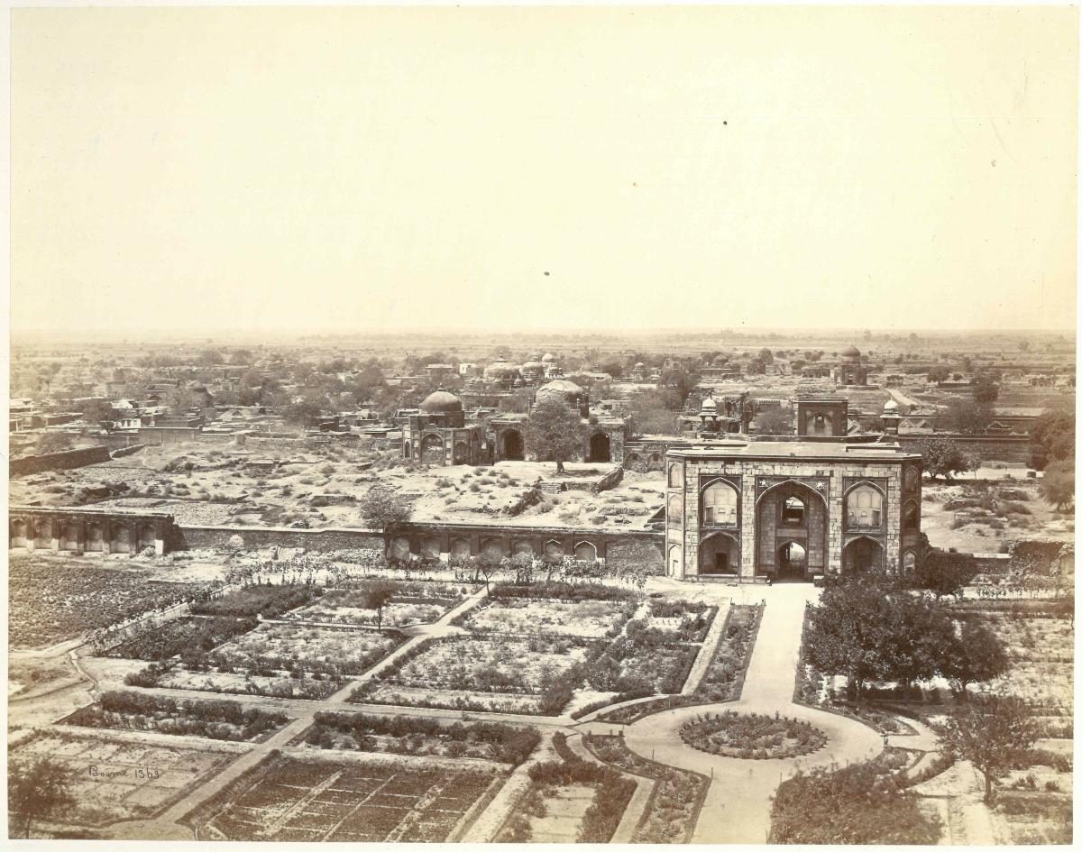 Delhi, Blick vom Humayun-Mausoleum