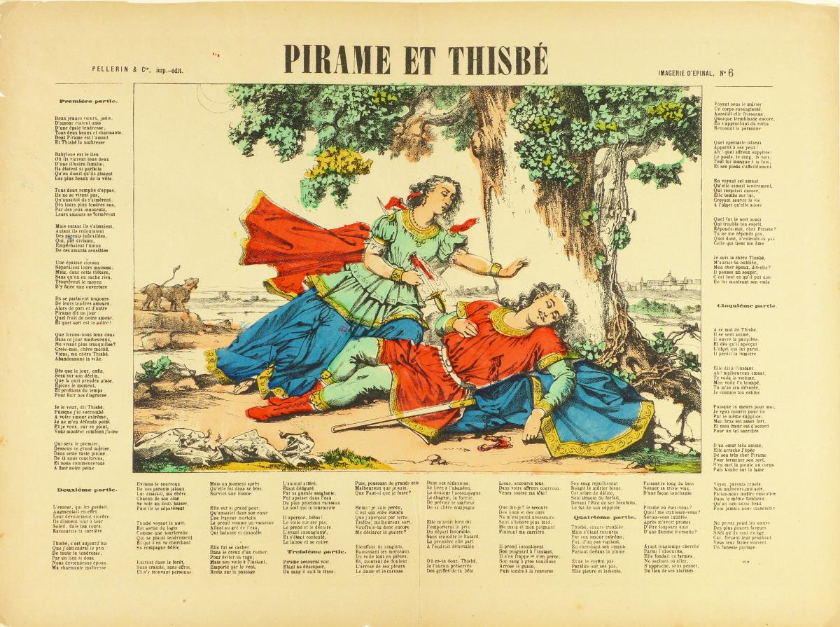 Pirame et Thisbé.