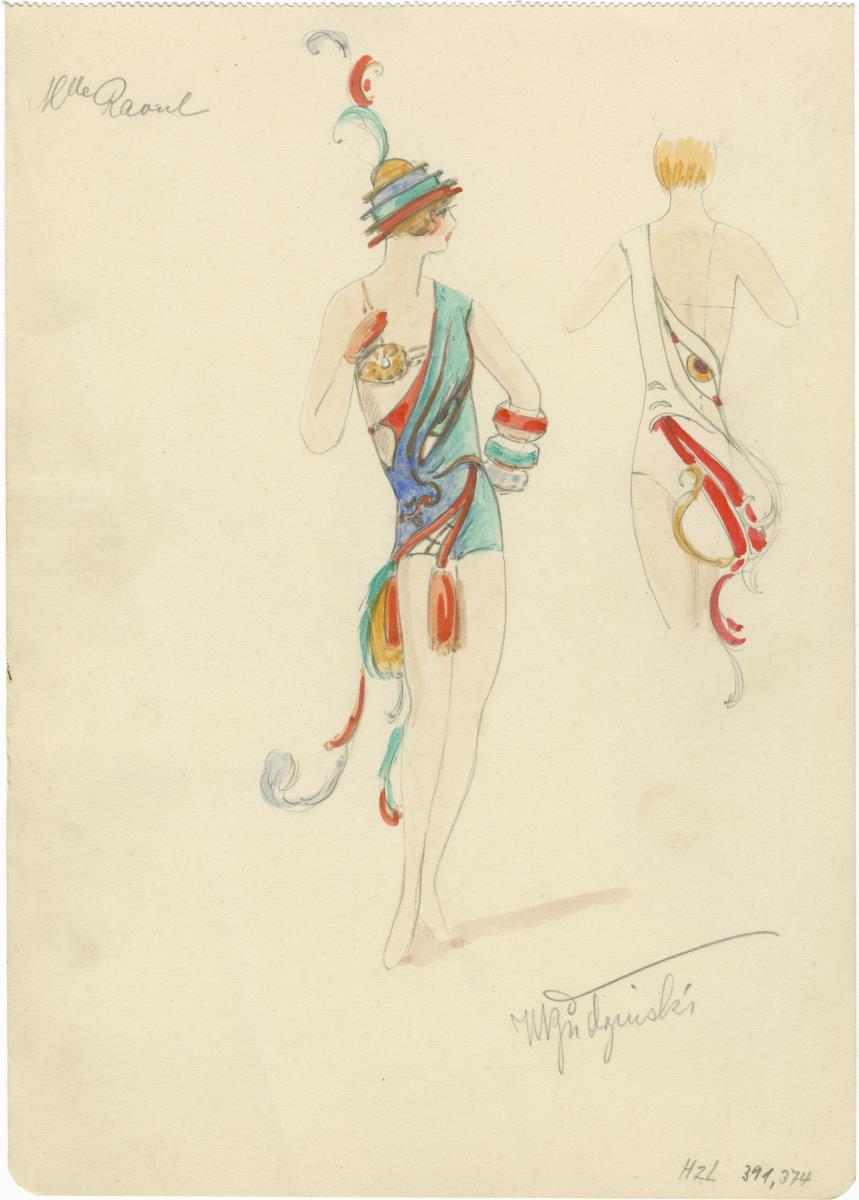 Revuekostüm für Mademoiselle Raoul
