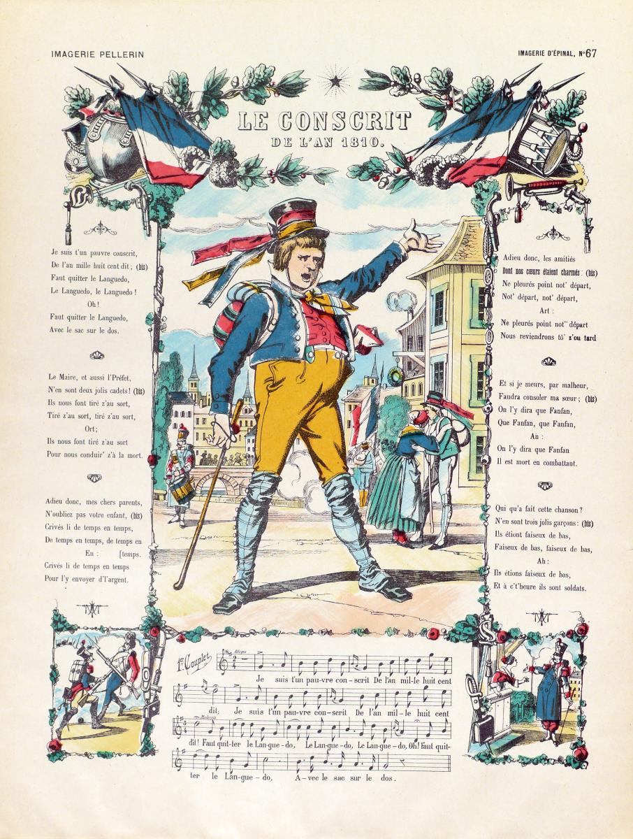 Le Conscrit de L'an 1810.