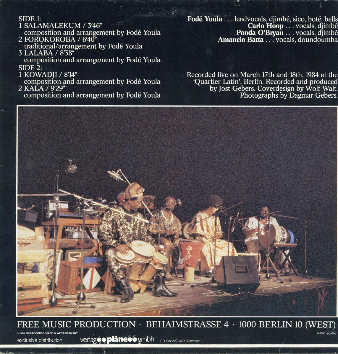 Né Né Africa Djolé. Percussion Music From Africa