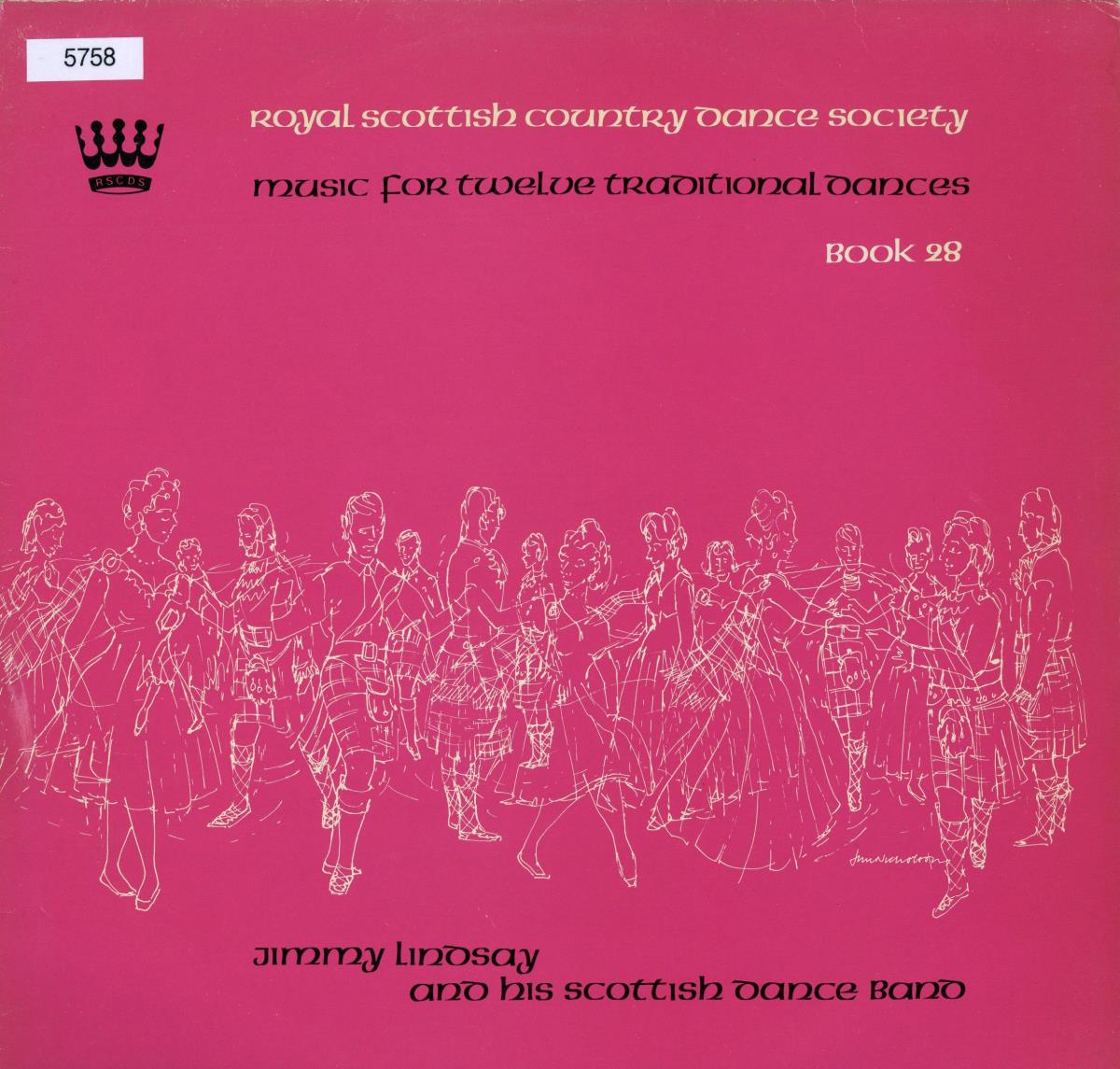 Music for Twelve Traditional Dances. Book 28. Jimmy Lindsay and his Scottish Dance Band