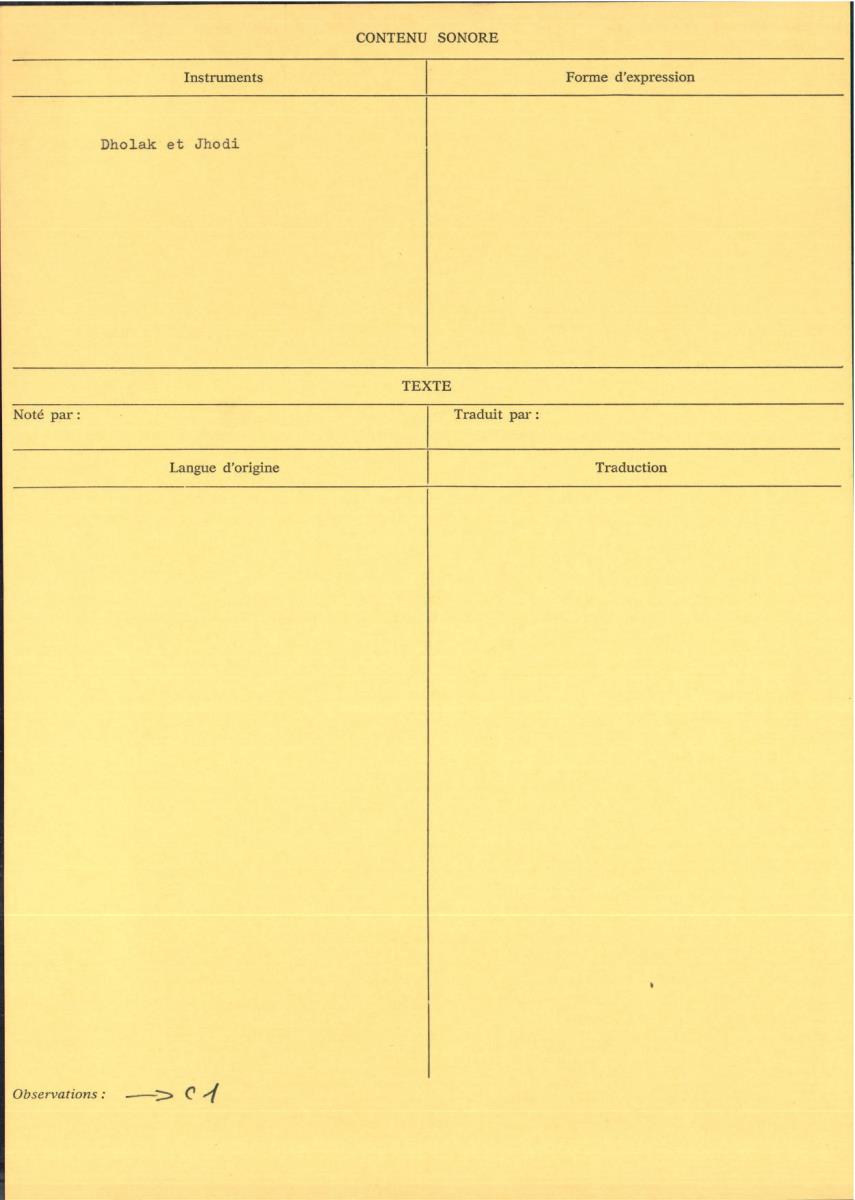 Inde du Nord - Kajari