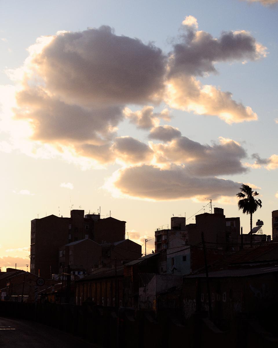 Wolken über El Carmen, Murcia