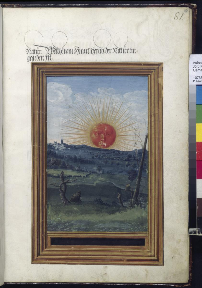 Splendor Solis oder Sonnenglanz - Rote Sonne
