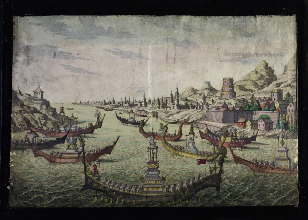 Ansicht von Siam in China