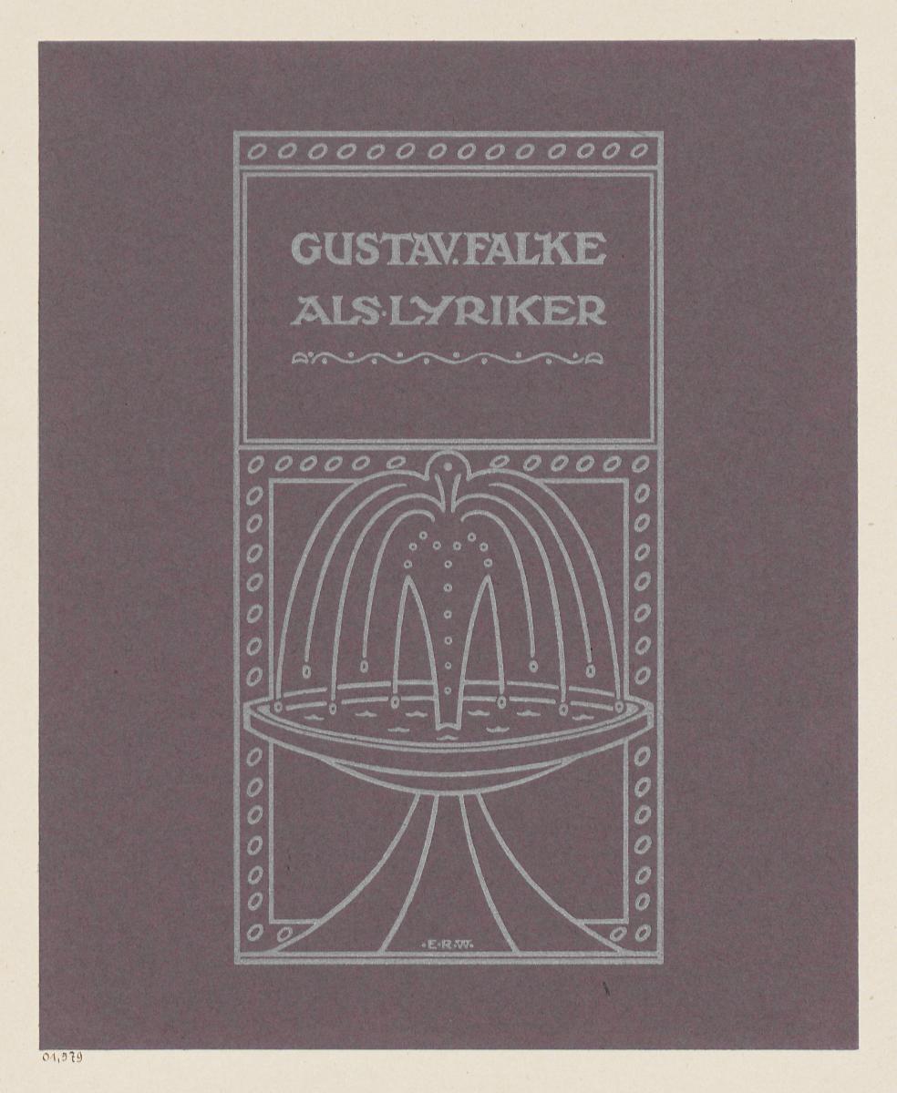 Gustav Falke als Lyriker