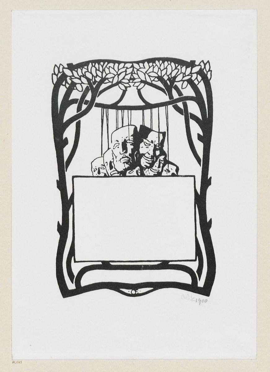 Illustration mit freiem Textfeld