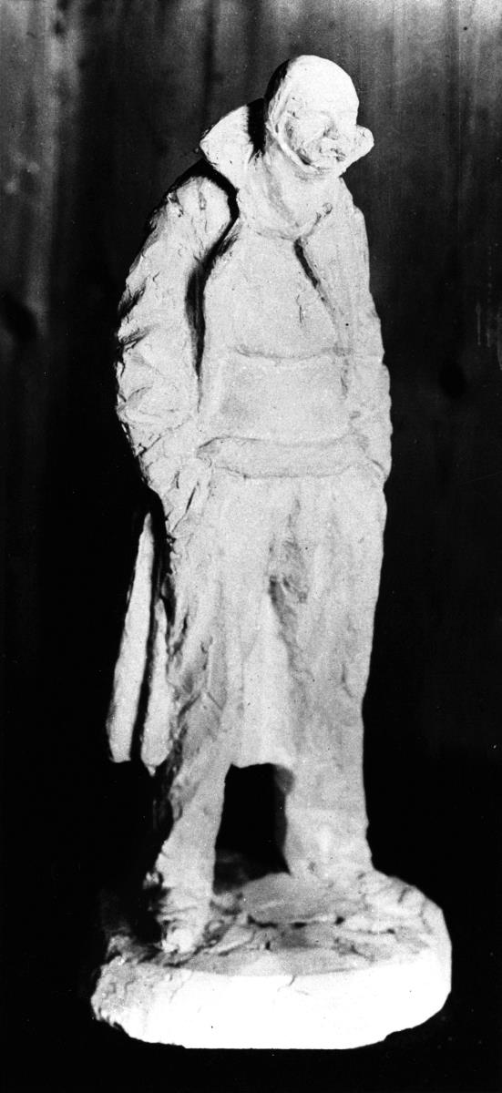 Französische Skulptur "En Promenade", Bildhauer Rigalle