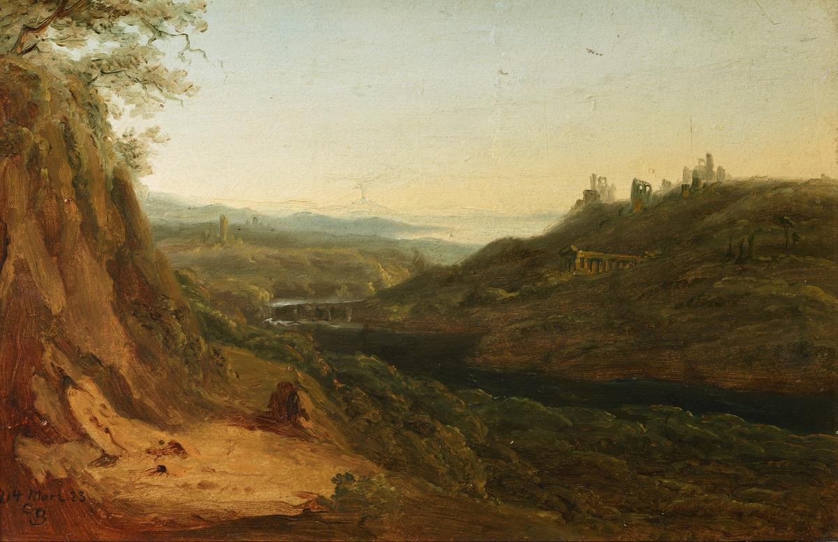 Ideale Gebirgslandschaft