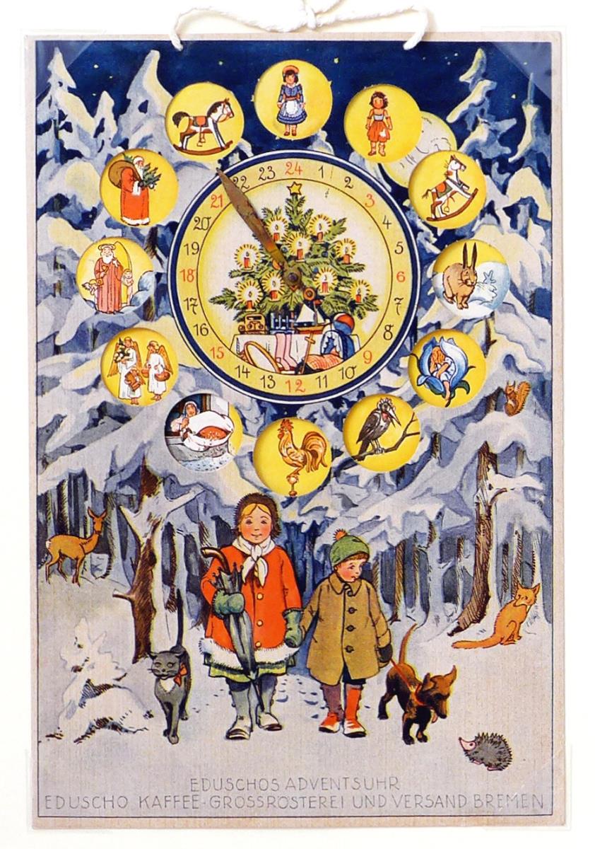 Eduschos Adventsuhr