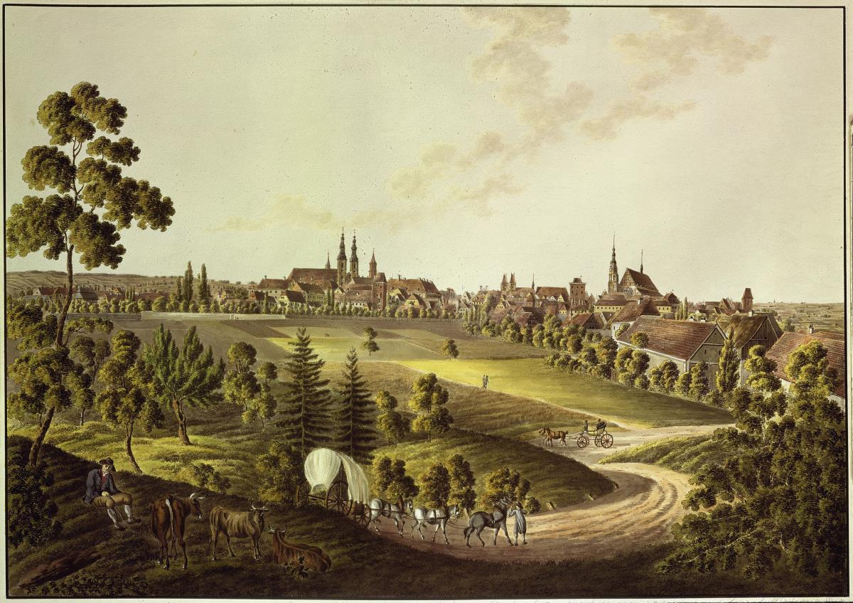 Liegnitz - Stadtansicht