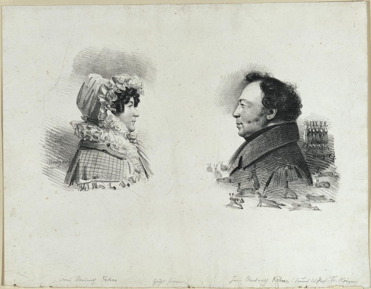 Amtsrat Kühne und Frau