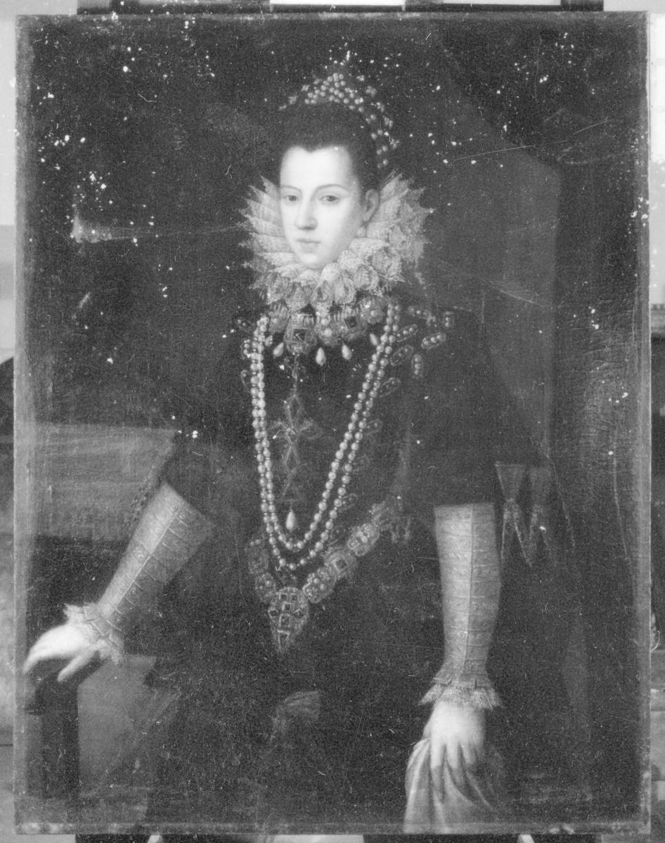 Porträt der Katharina, Herzogin von Savoyen