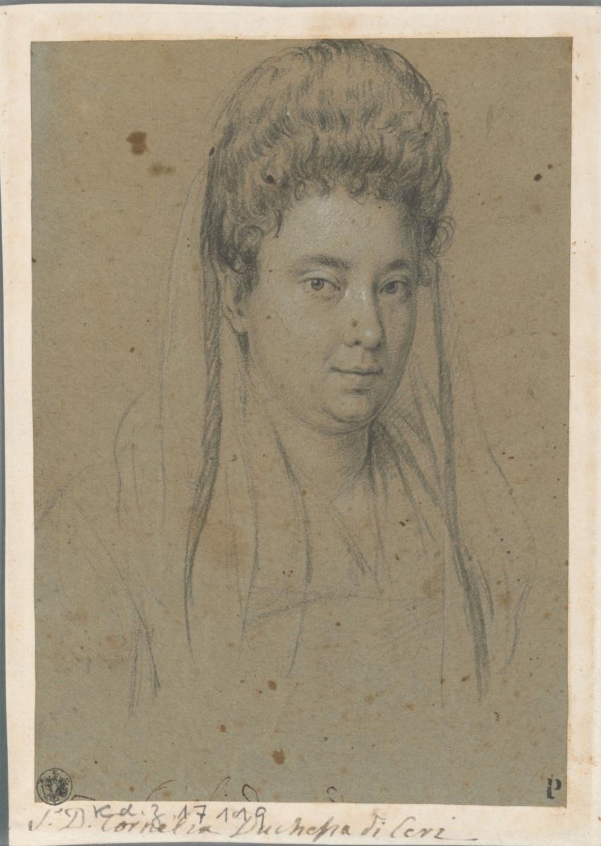 Porträt der Cornelia Duchessa Cornelia Orsini Ceri