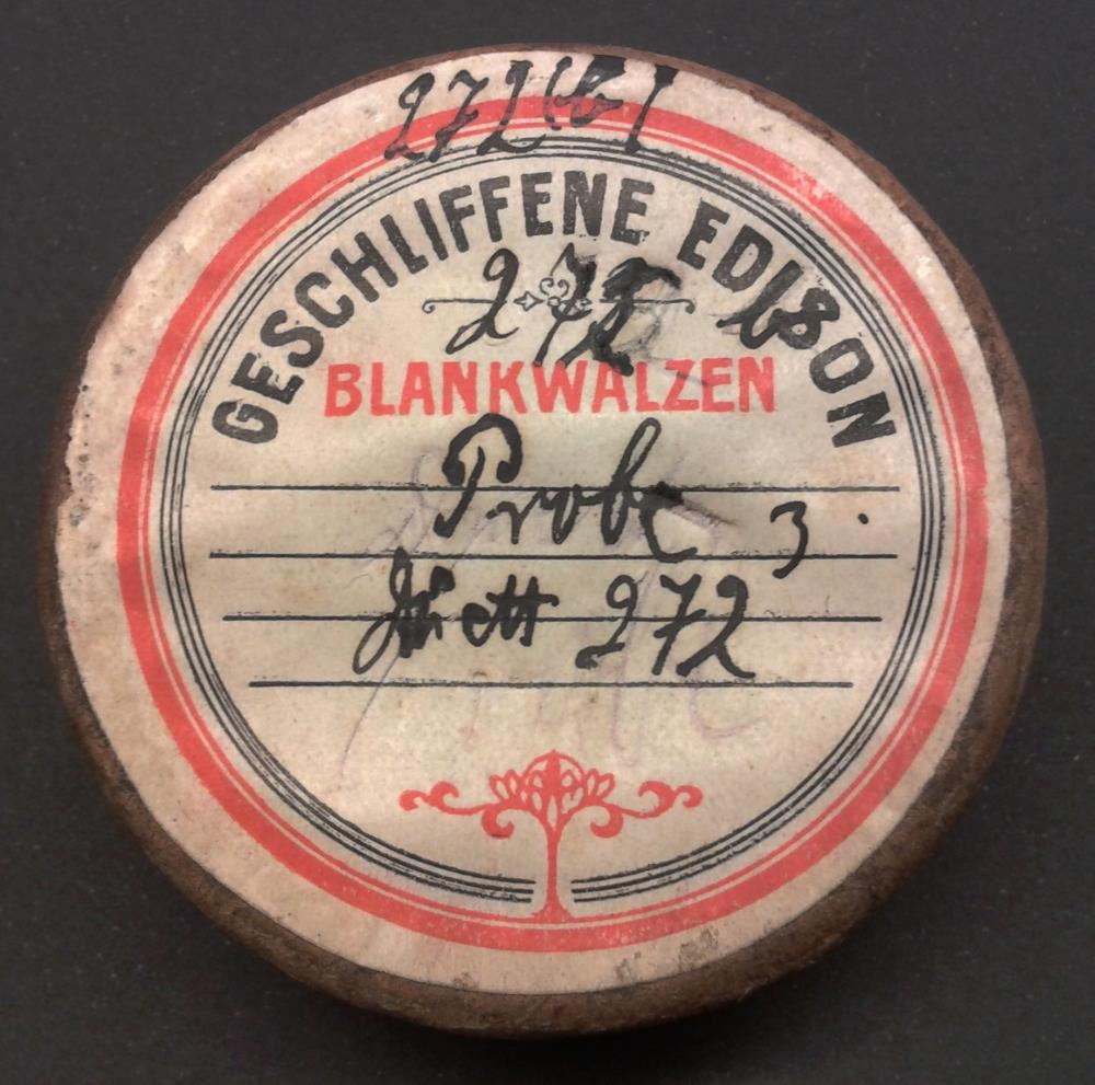 "Zwei russ. Volkslieder" [nur ein Lied, Probewalze zu VII W 283]