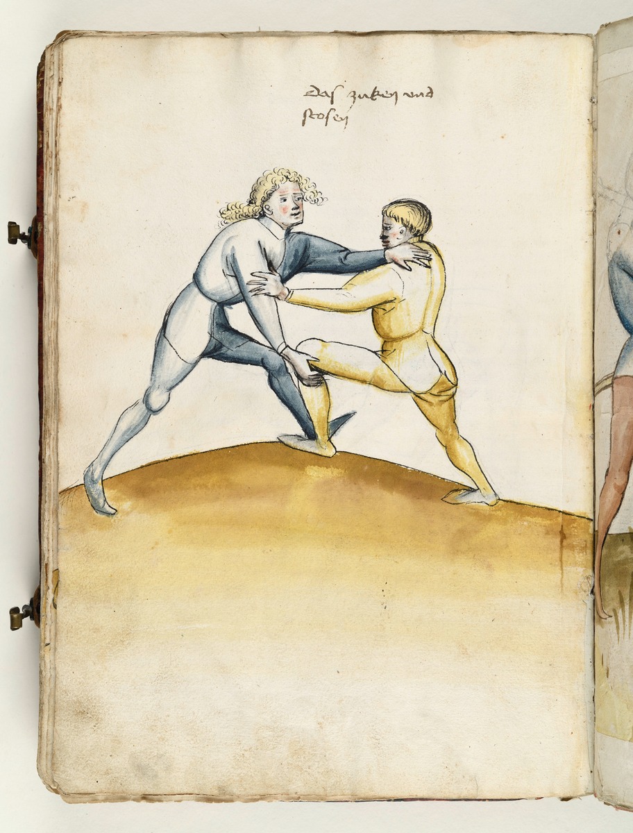 Ringkampf. Fecht- und Ringerbuch der Brüder vom Stain (nach Talhoffer)