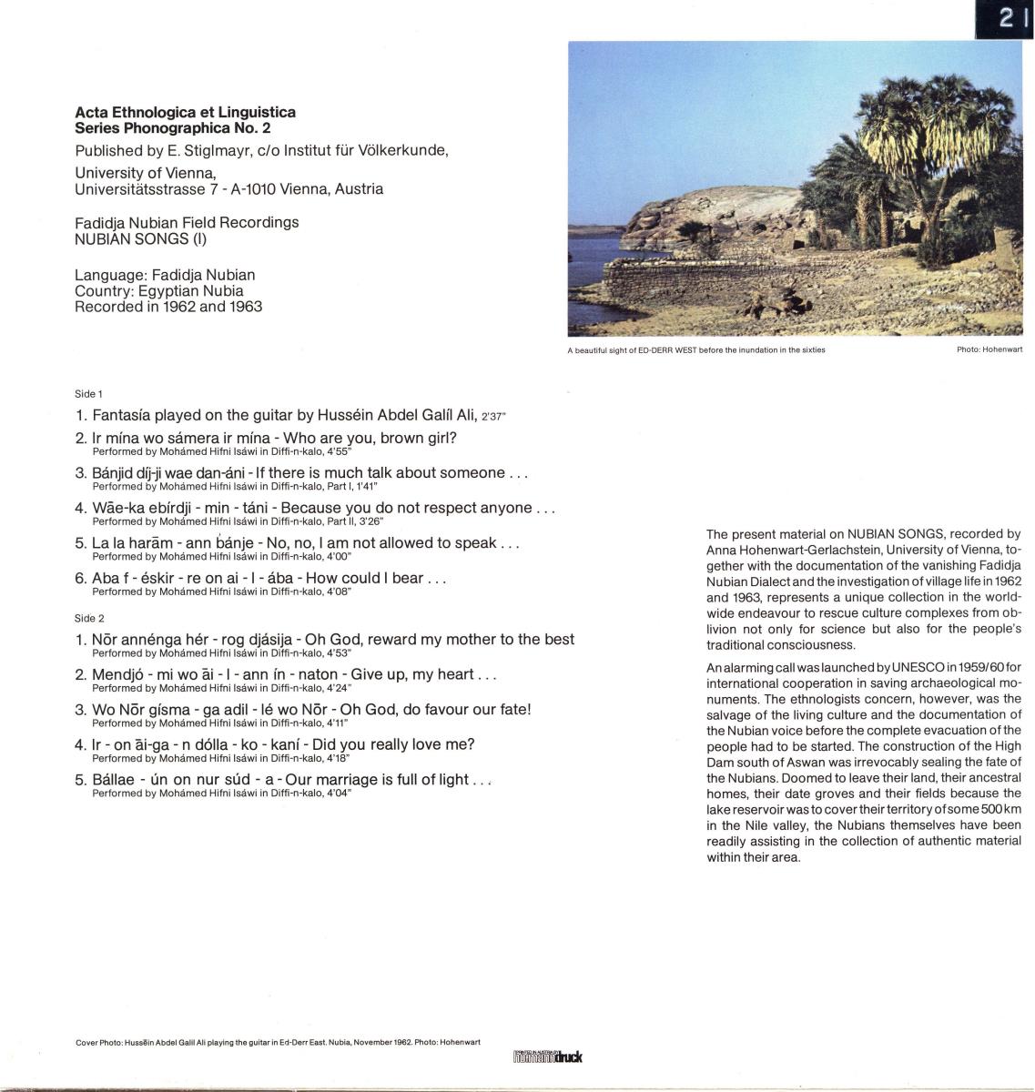 Nubian Songs I