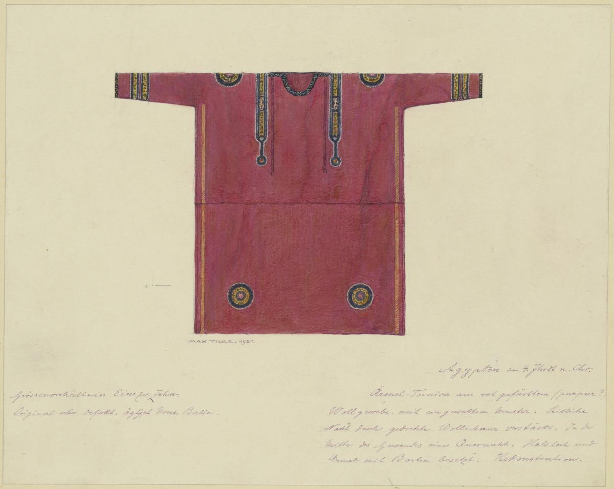 Ärmeltunika, Ägypten, 4. Jh. n. Chr.