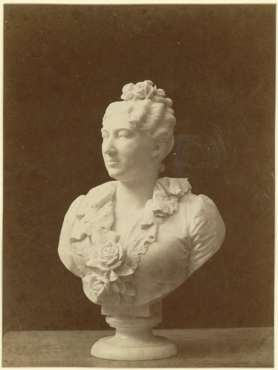 Porträtbüste der Frieda von Lipperheide
