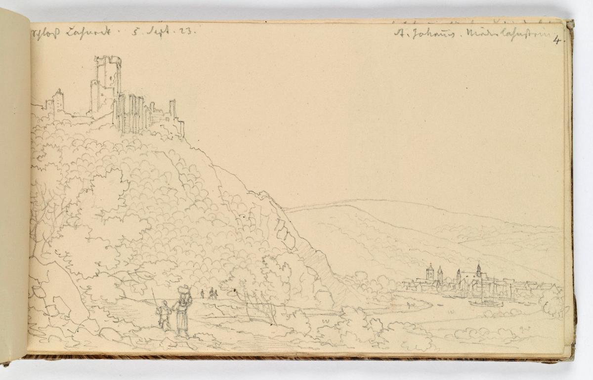 Burg Lahneck und Niederlahnstein