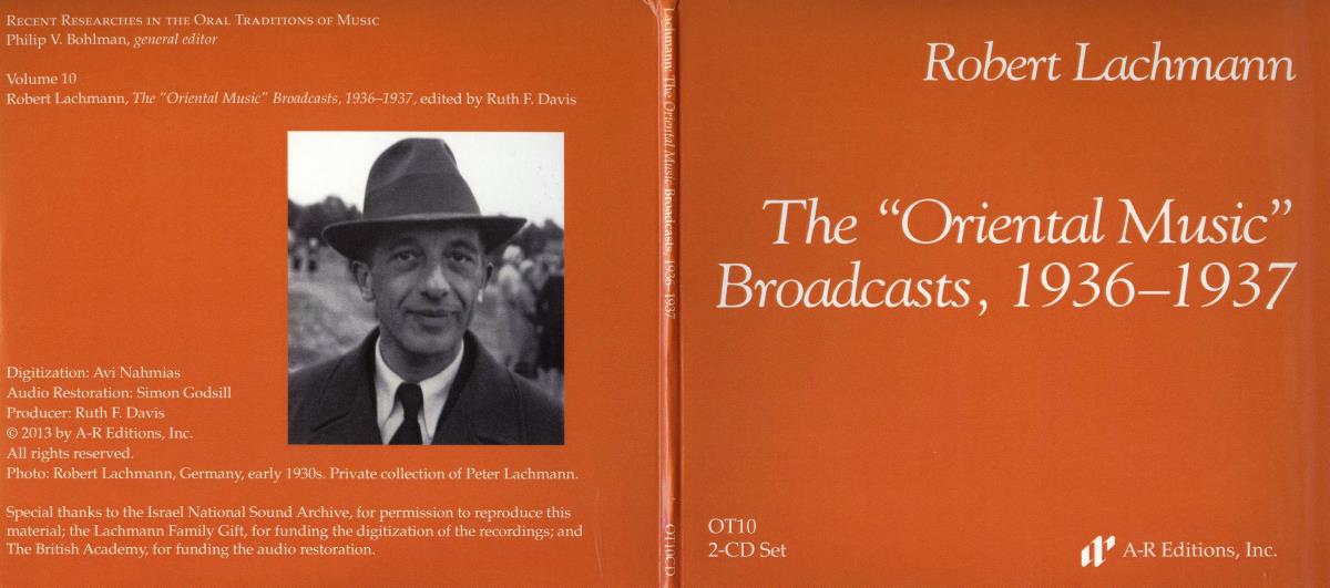 Robert Lachmann: The Oriental Music Broadcasts, 1936-1937. CD 1