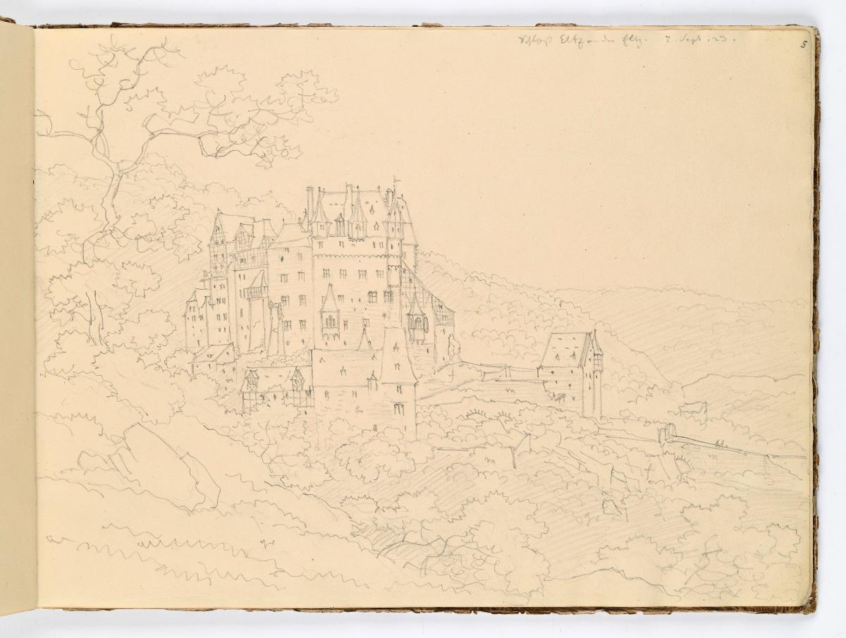 Schloss Eltz and der Eltz, Nebenfluss der Mosel