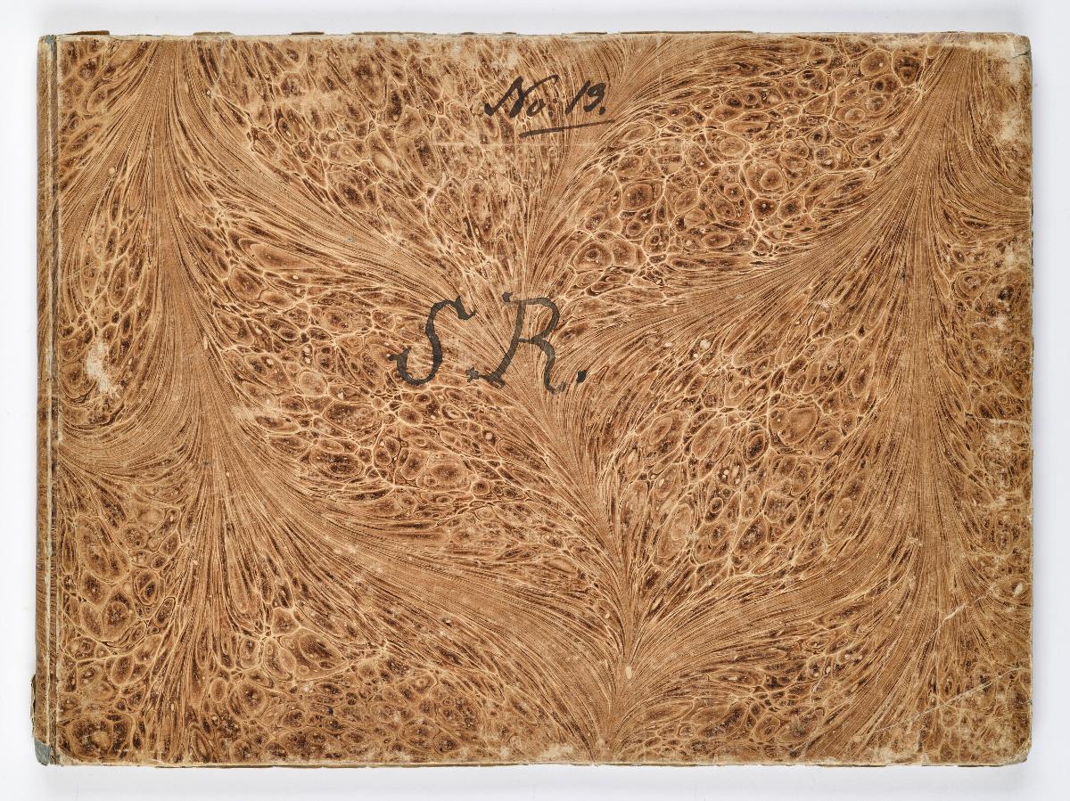Skizzenbuch mit 40 Blatt und 40 Zeichnungen aus den Jahren 1823, 1825 und 1826