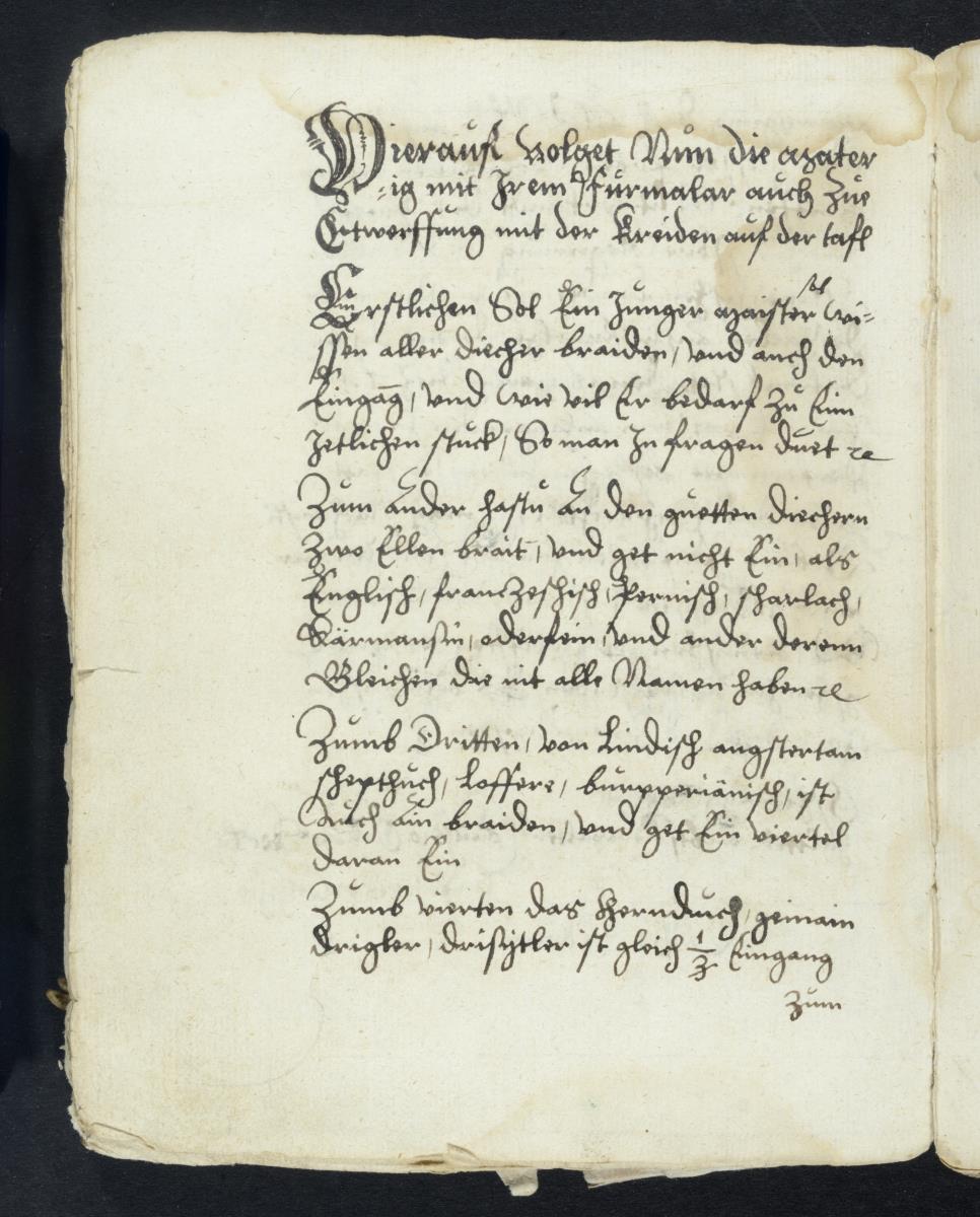 Schneidermusterbuch: Käysserliche Freyhaitten d schneyder [...]