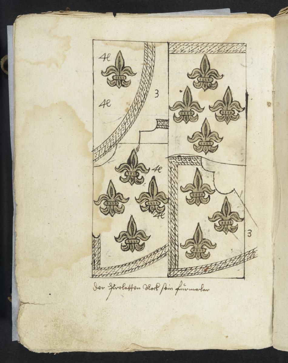 Schneidermusterbuch: Käysserliche Freyhaitten d schneyder [...]