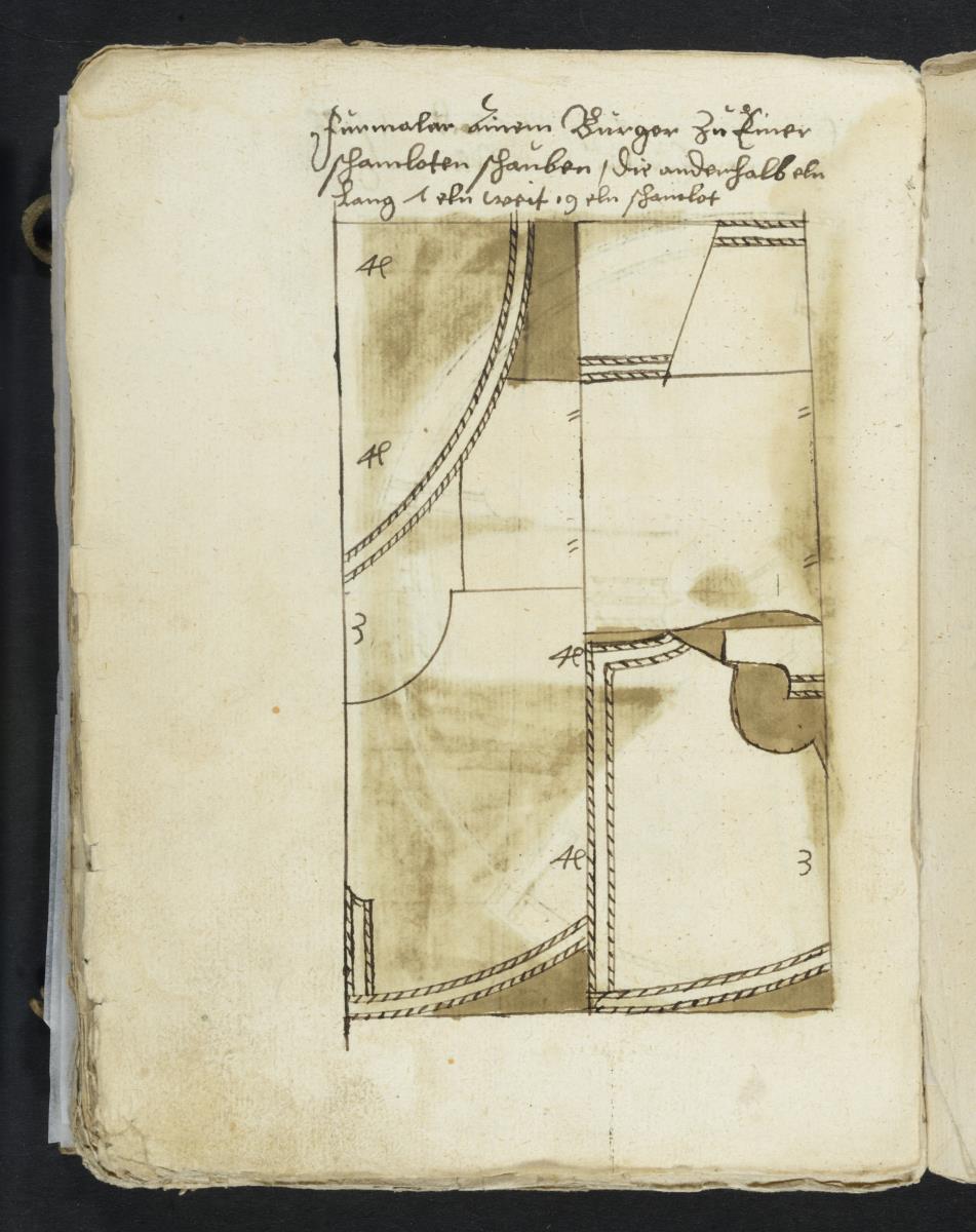 Schneidermusterbuch: Käysserliche Freyhaitten d schneyder [...]