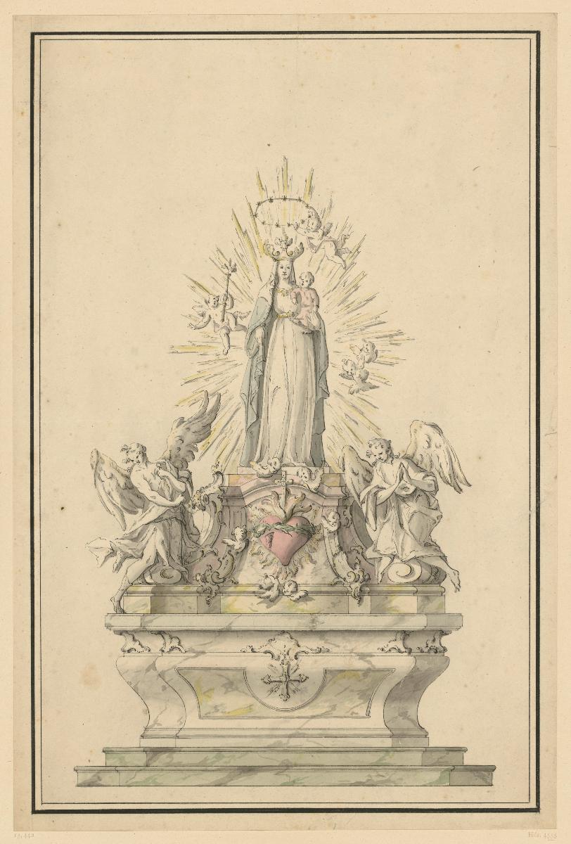 Entwurf zu einem Marienaltar
