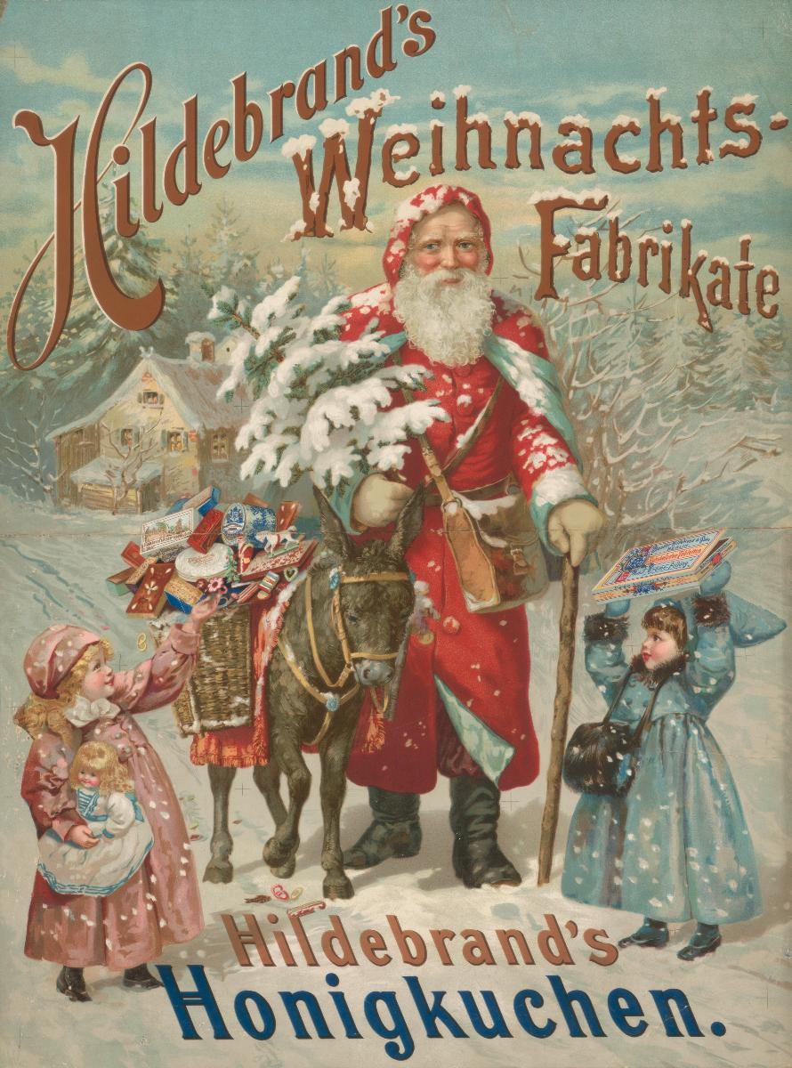 Hildebrand's Weihnachts-Fabrikate. Hildebrand's Honigkuchen