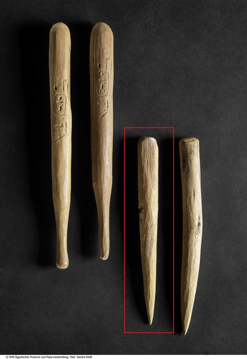 Modell eines Messpflocks / Modell eines Meißels (?)