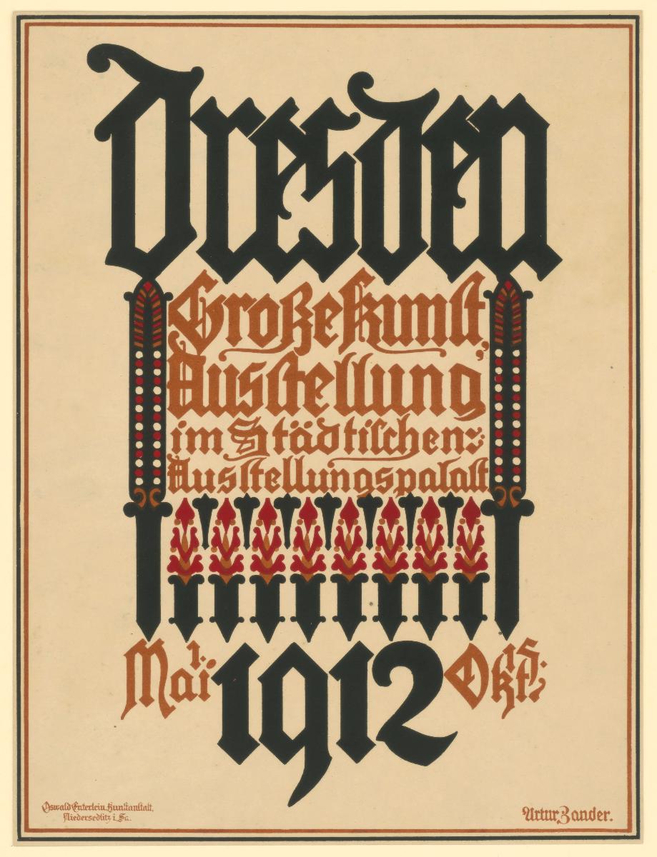 Dresden. Große Kunstausstellung im städtischen Ausstellungspalast