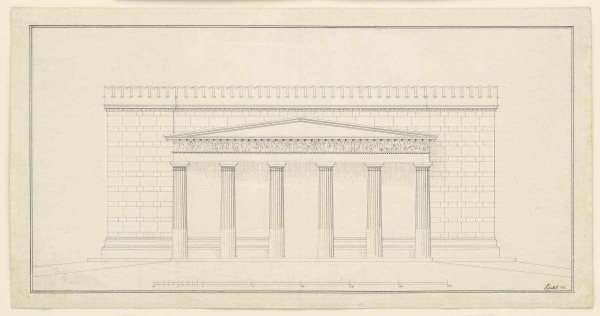 Die Neue Wache, Aufriss