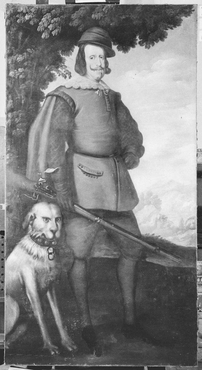 Portät des Pilipp IV. König von Spanien im Jagdkostüm