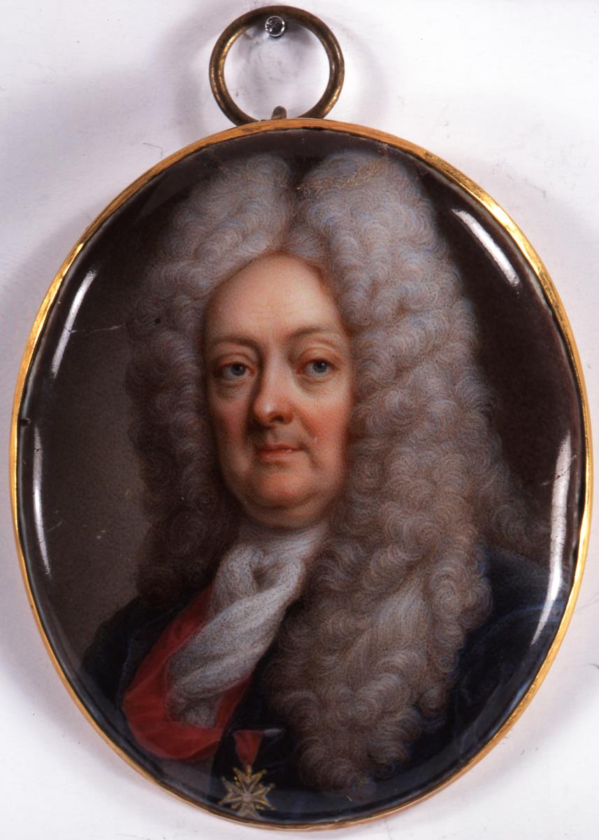 Bildnis eines älteren Mannes. 1717 und 1720 wohl zwischen
