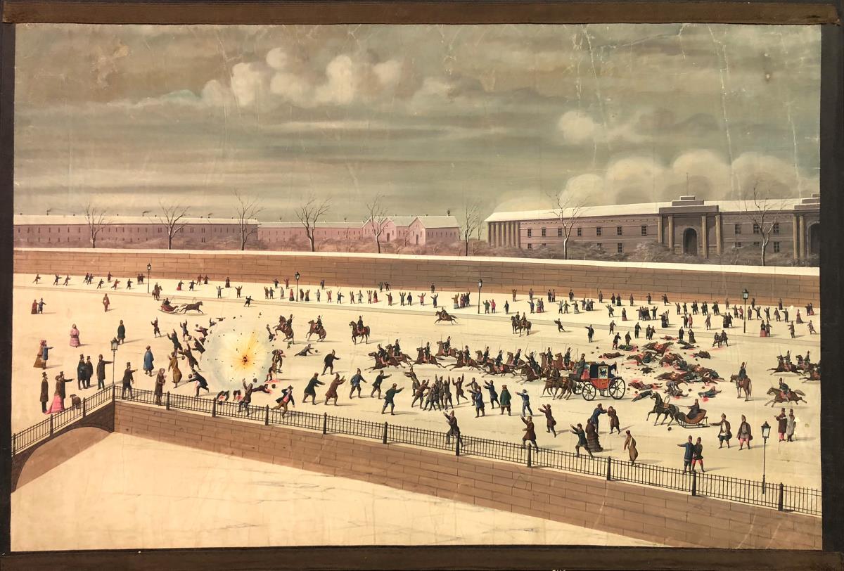 Attentat im Winter, Bombenanschlag auf Zar Alexander II.