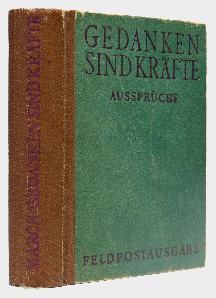 Gedanken sind Kräfte. (Feldpostausgabe 1943.)
