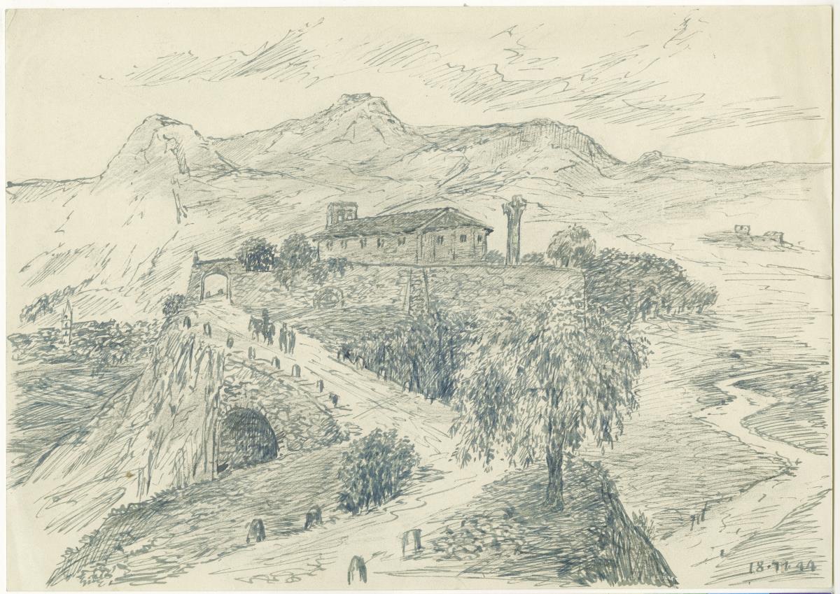 Bergkirche in Griechenland, Bl. 21