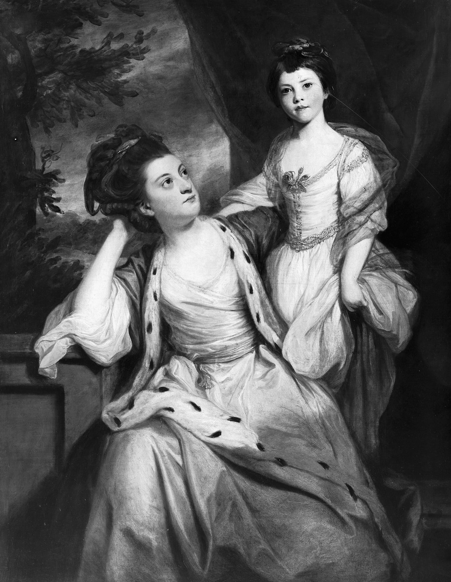 Bildnis der Mrs. Boone und ihrer Tochter, der späteren Lady Drummond