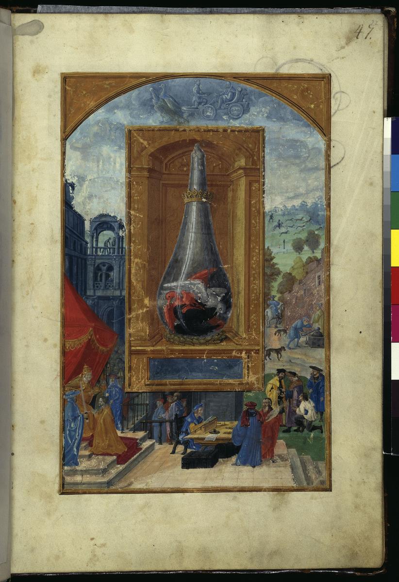 Splendor Solis oder Sonnenglanz - Jupiter und seine Kinder / Die Hitze vertreibt die Finsternis